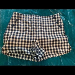 Gingham shorts